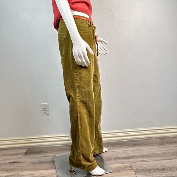 J.Crew Bootcut Corduroy Pants Y2K button fly Size 32 R. - Picture 4 of 13